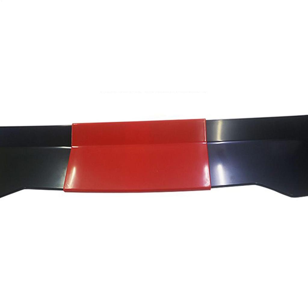 Car Spoiler 3-Section Auto Roof Racing Spoiler Adhesive Attachment For Hatchbacks Sedans SUV Coupes Pickups Trucks Scooters