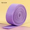 2.5 cm Colored Polypropylene & Nylon Webbing Backpack Strap | Flat Ribbon Handmade Accessories