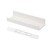 Shower Caddy Wall Mounted Plastic Floating Shelves No Drill Bathroom Storage Organizer for Bathroom Kitchen Living Room