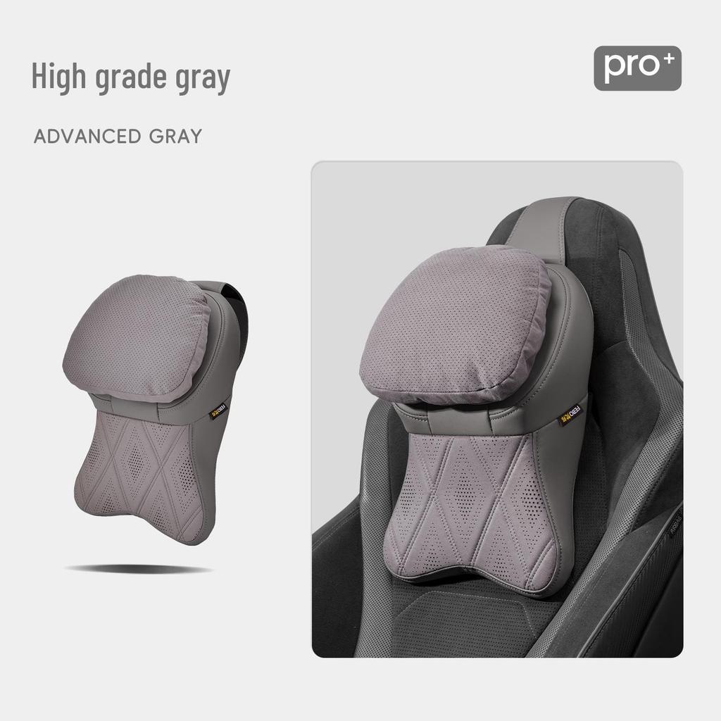New Year Car Headrest: Aviation-Grade Neck Support Pillow & Memory Foam Backrest for Mercedes-Benz & BMW