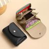 Portable Women's Wallet PU Leather Small Card Bag Unique Women’s Coin Purse  Unisex