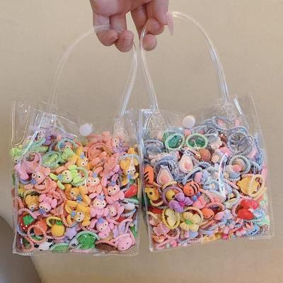 Dziecięce elastyczne gumki do włosów: Delikatne dla włosów, idealne dla dziewczynek i niemowląt, małe gumki do włosów i akcesoria.