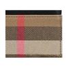 Burberry Portacarte Classico a Quadri in Morbida Pelle e Tela Accessori da Uomo Nero 80840331