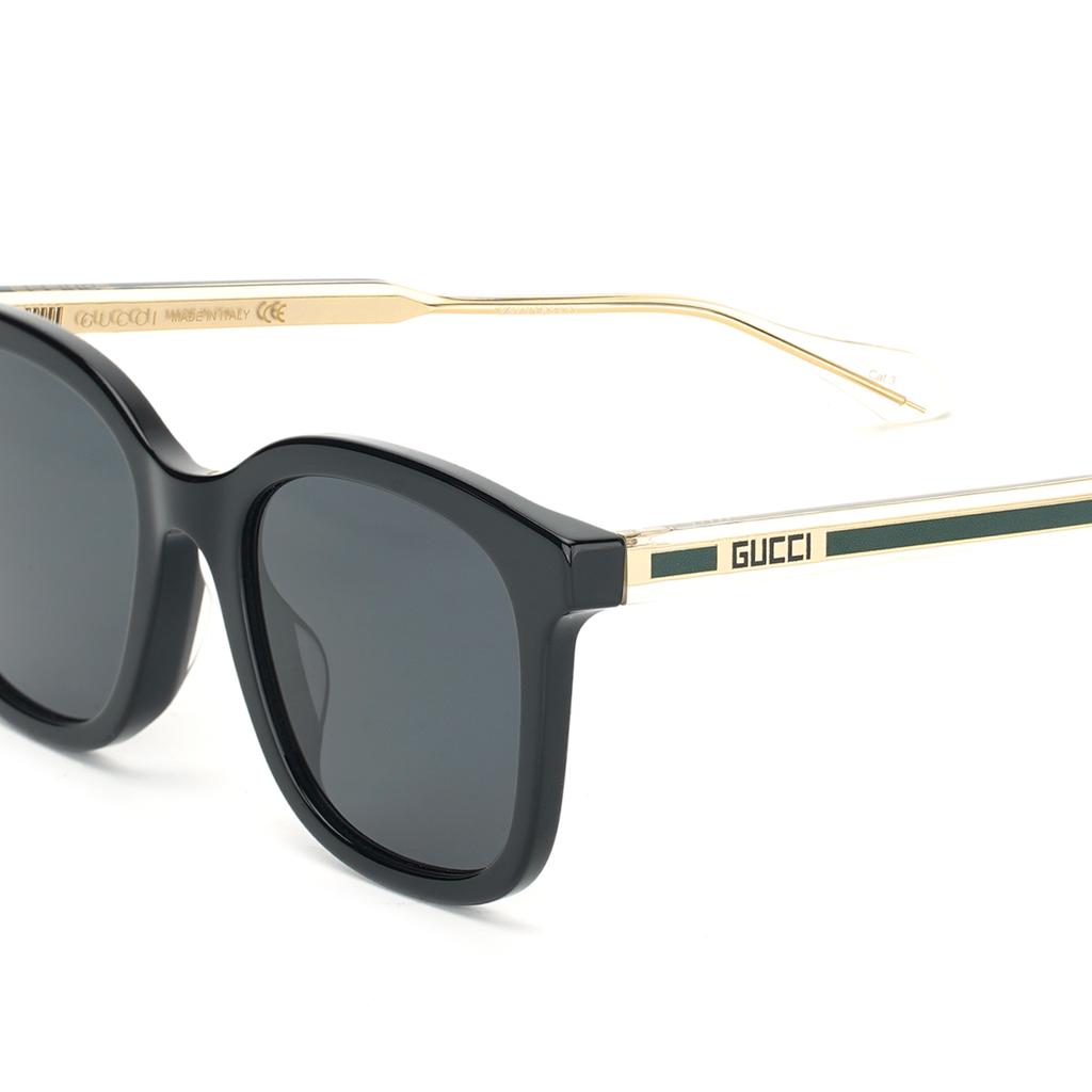GUCCI Plate Frame Square Sunglasses Men's
