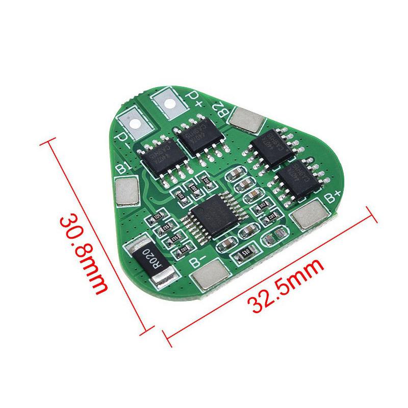 1/3/5Pcs 3S 12V 18650 Lithium Battery Protection Board 11.1V 12.6V Overcharge Over-Discharge Protect 8A 3 Cell Pack Li-Ion