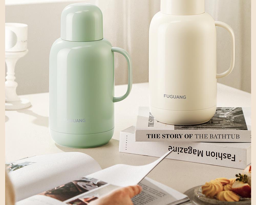 Fuguang Large Capacity Insulated Thermos Flask for Home, Office, or Dormitory Use