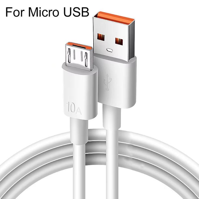 

NNBILI 1-3PCS 10A Micro USB Cable Speed Fast Charging USB Cord For Samsung Galaxy S7 S6 PS4 MP3 TV Andriod Phones Data Cables 1m