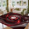 Eintracht Frankfurt Football Design Crystal Velvet Rug Soft Decorative Mat for Bedroom Entrance