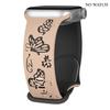 Silicone Strap For Apple Watch Series 11 10 9 8 7 6 5 4 3 For Iwatch Ultra 3/2 49mm 46mm 42mm 45-44-42-41-40-38mm Butterfly Woma
