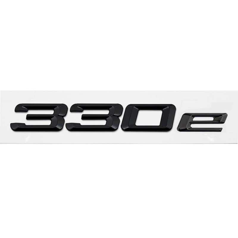 

ABS Car Rear Trunk Logo Badge Emblem Sticker For BMW 3 series 316e 328e 318e 320e 325e 330e 335e E46 E90 E91 F30 F31 F34 G20