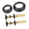 K1AE Sturdy Carbon Steel Toilet Bolts Set for Leakproof and Long Time Use