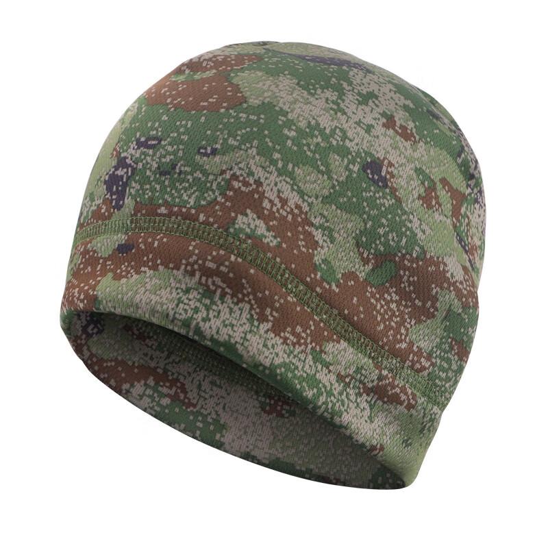 Зимняя маскировочная флисовая шапка с шарфом-баффом