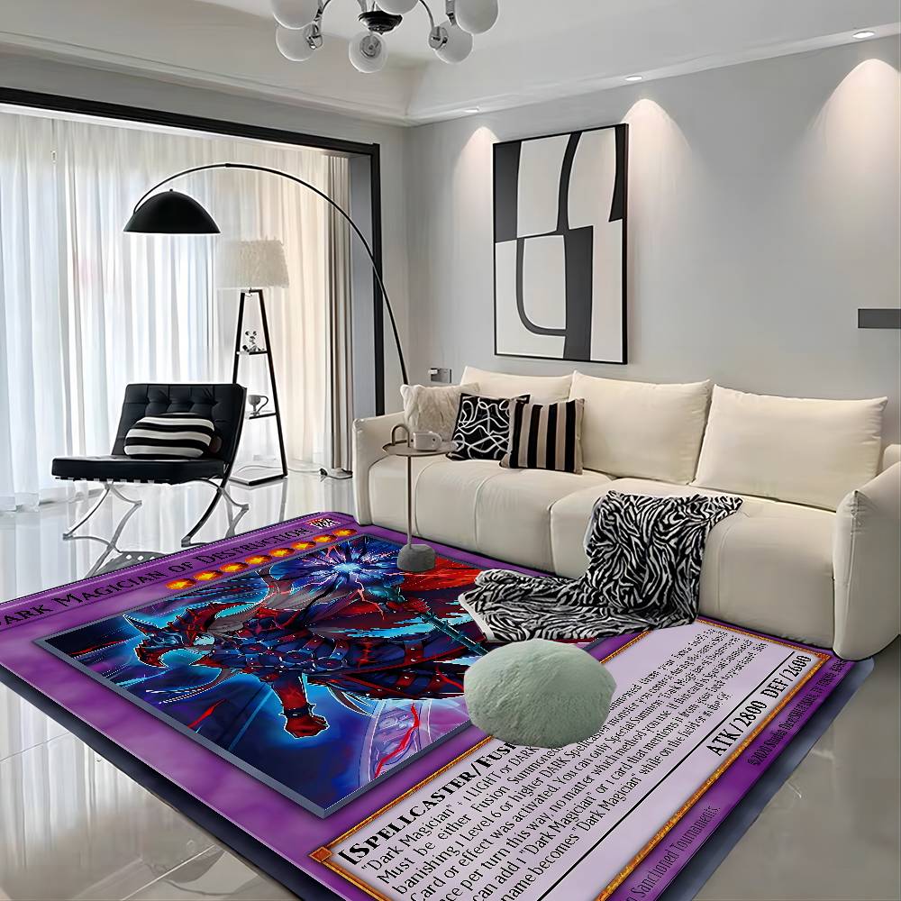 Anime Yu-Gi-Oh Door Mat Washable Non-Slip Living Room Sofa Chairs Area Mat Kitchen Doormat Area Rug