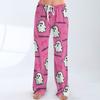 Women's Allover Printed Home Pants Sleeping Pajama Pants Long Pants Pajama Pants Yoga Pants