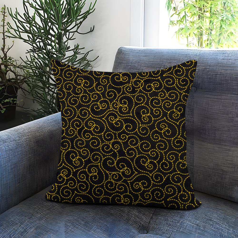 Starry Sky Texture Cushion Cover Comfortable Reversible Pillow Cover Ideal for Car Sofa Bedroom  Beyond