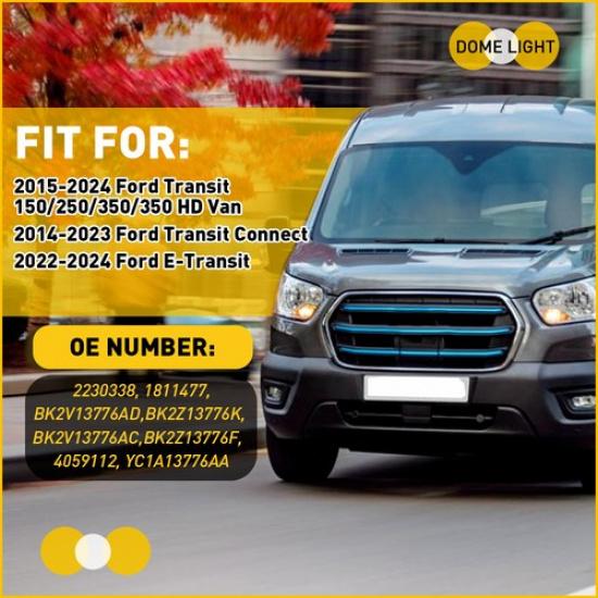 For 2015-2024 Ford Transit 150 250 350 Van Interior LED Dome Light Cargo Area 2X