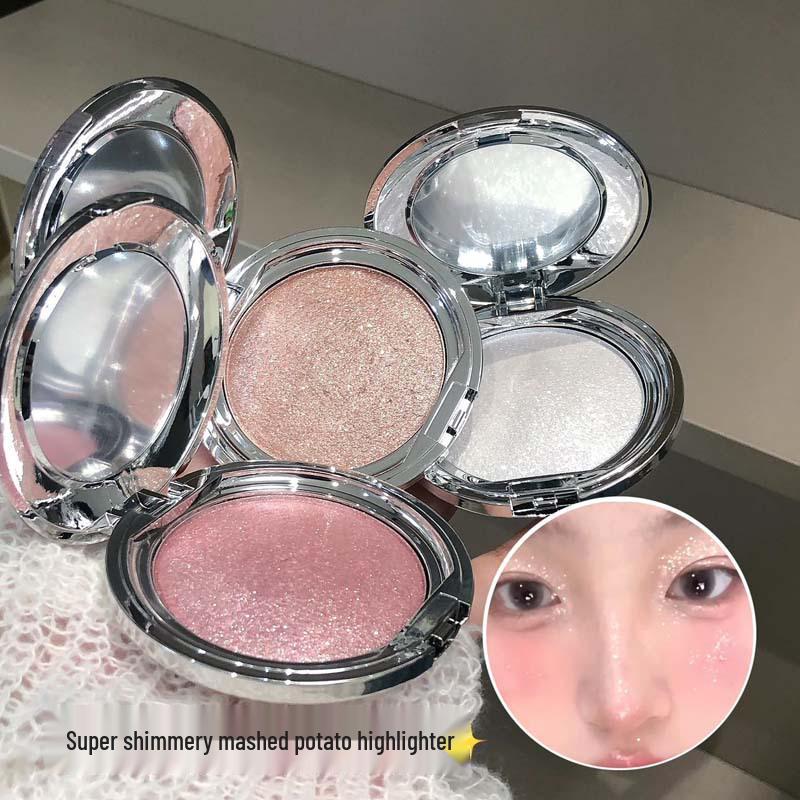 Kakashow Highlighter Cream Glitter Eyeshadow – Brightening Broken Diamond Cosmetics