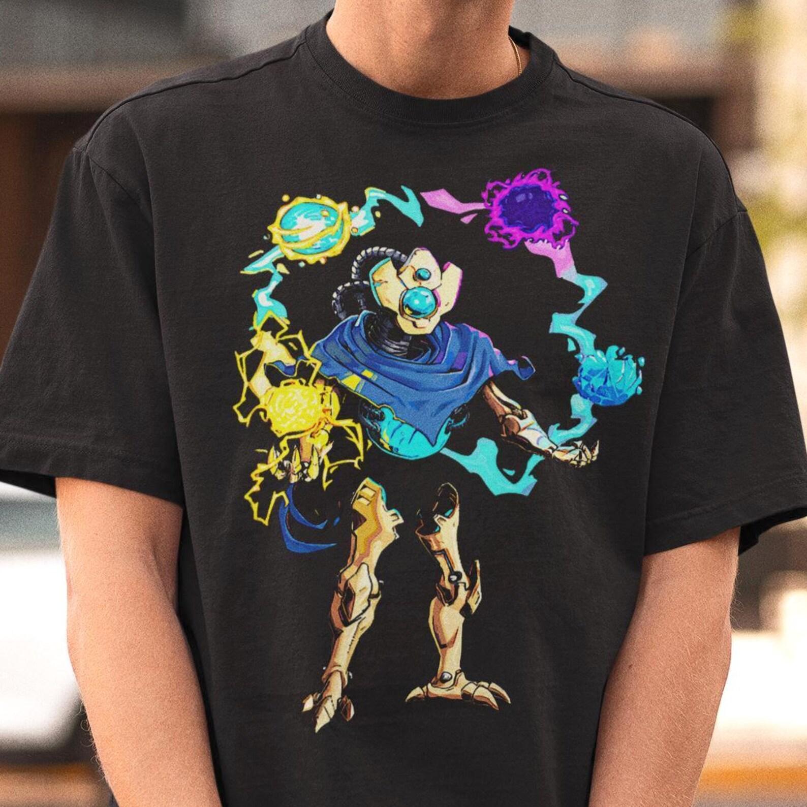 The Defect Slay The Spire Shirt - Indie Game Tshirt,Gamer Graphic Tees,Gaming Sweatshirt M