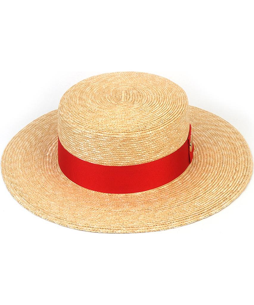 Yunibeosyeolkemiseuteuli Red Line Kangkang Panama Hat Panama Hat