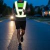 High Visibility Reflective Vest Belt for Night Running and Cycling Safety Security Warning Vest