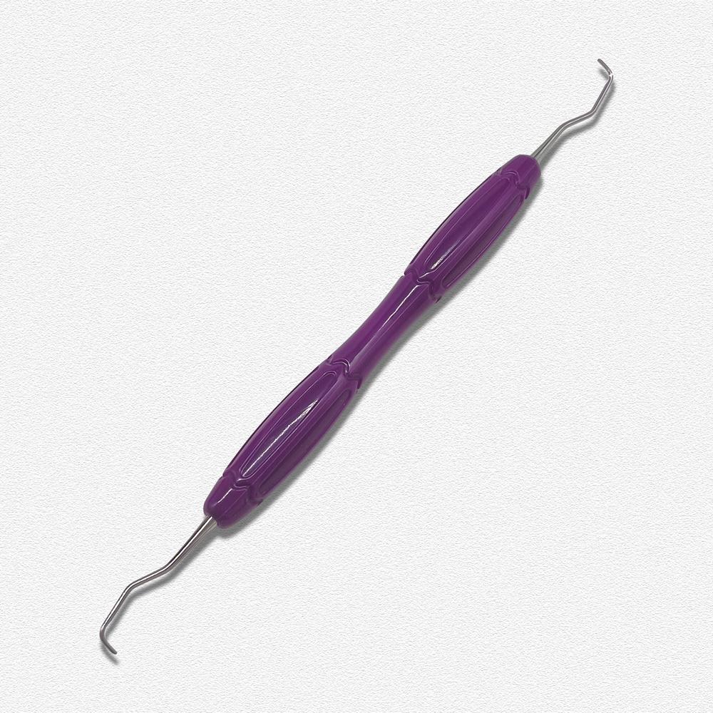 1 Piece High Quality Silicon Handle Dental Professional Gracey Curette  Dental Tooth Cleaning Scaler Periodontal Bone Curettes Perio