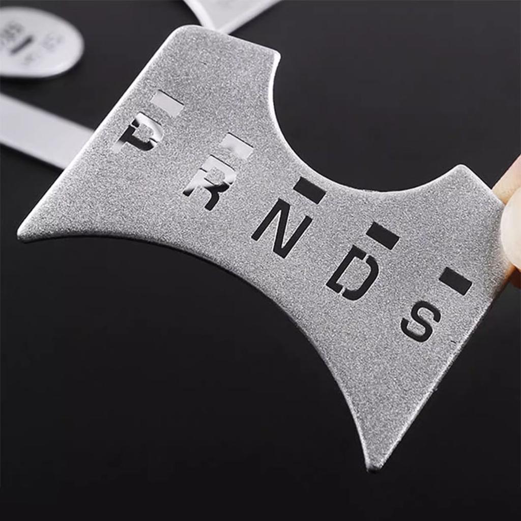 For Jaguar XF Accessories Removable Aluminum Alloy Steering Wheel Multifunction Button Stickers Silver Tuning Car