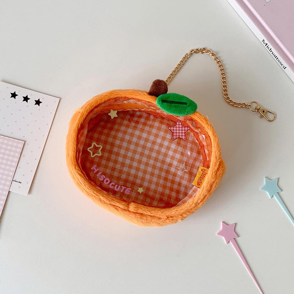Transparent Doll Display Bag Transparent Dustproof Doll Bag Kawaii Doll Pouch Plush For Outdoor Carry Travel Collection Display
