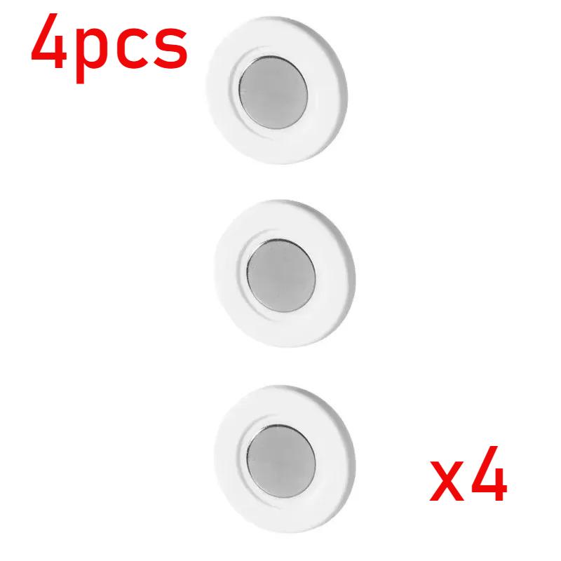 Magnetic Adhesive Remote Control Holder - No-Drill Wall Mount with Strong Grip for TV/AC Remotes, Home & Office Organization