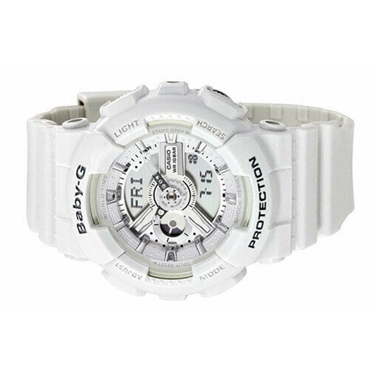 CASIO Women's BABY-G White Watch BA-110-7A3DR BA-110-7A3DR