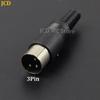 1-10pcs DIN Male/Female 3P 4P 5P 6P 7P 8Pin Plug Jack with Plastic Handle Keyboard Cable Connector Adapter For PS2