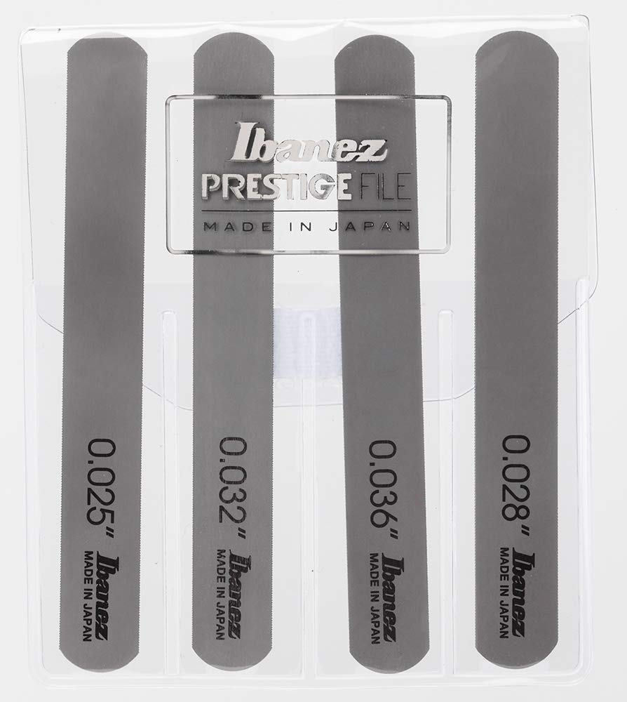 Ibanez Prestige Nut File Set for Ukulele (.025" - .036" Gauge) - Set of 4 (4449UC4X)