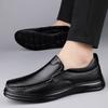 Men's Flats Classic All-match Mens Loafers Male High Quality Comfortable Dress Shoes Genuine Leather Mens Slip On Business Shoes
