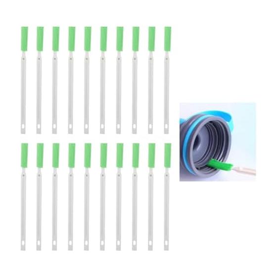 20 Pieces Green Air Conditioner Cleaning Air Conditioner Cleaning Brush Air Conditioner Brush Gap Brush Air Conditioner Cleaning Goods Cleaning Tools