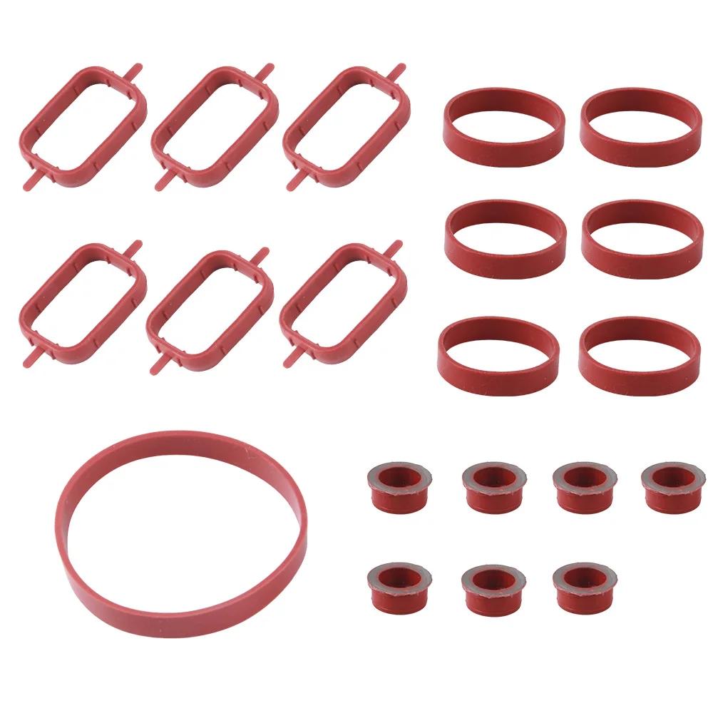 NEW 6 X 33mm Gasket Kits for Bmw N52 N54 N55 M57 Intake Manifold OE 11617800585 3.0L 325i 330i 335i 525i 530i X3 X5