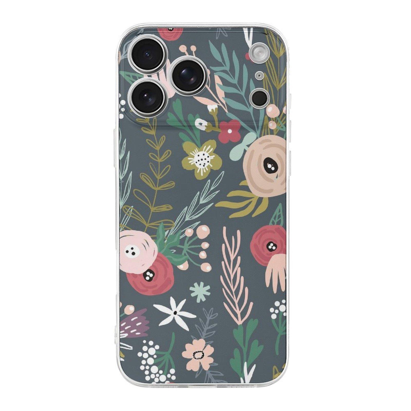 

1 Pack For Iphone 17/17Air/17Pro/17ProMax Flexible TPU Shock Absorber Case With Anti-Slip Sides And Screen Lip Protection IPHONE-17ProMax белый