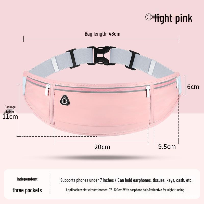 Waterproof Unisex Sports Waist Bag for Running, Travel, Fitness & Hiking