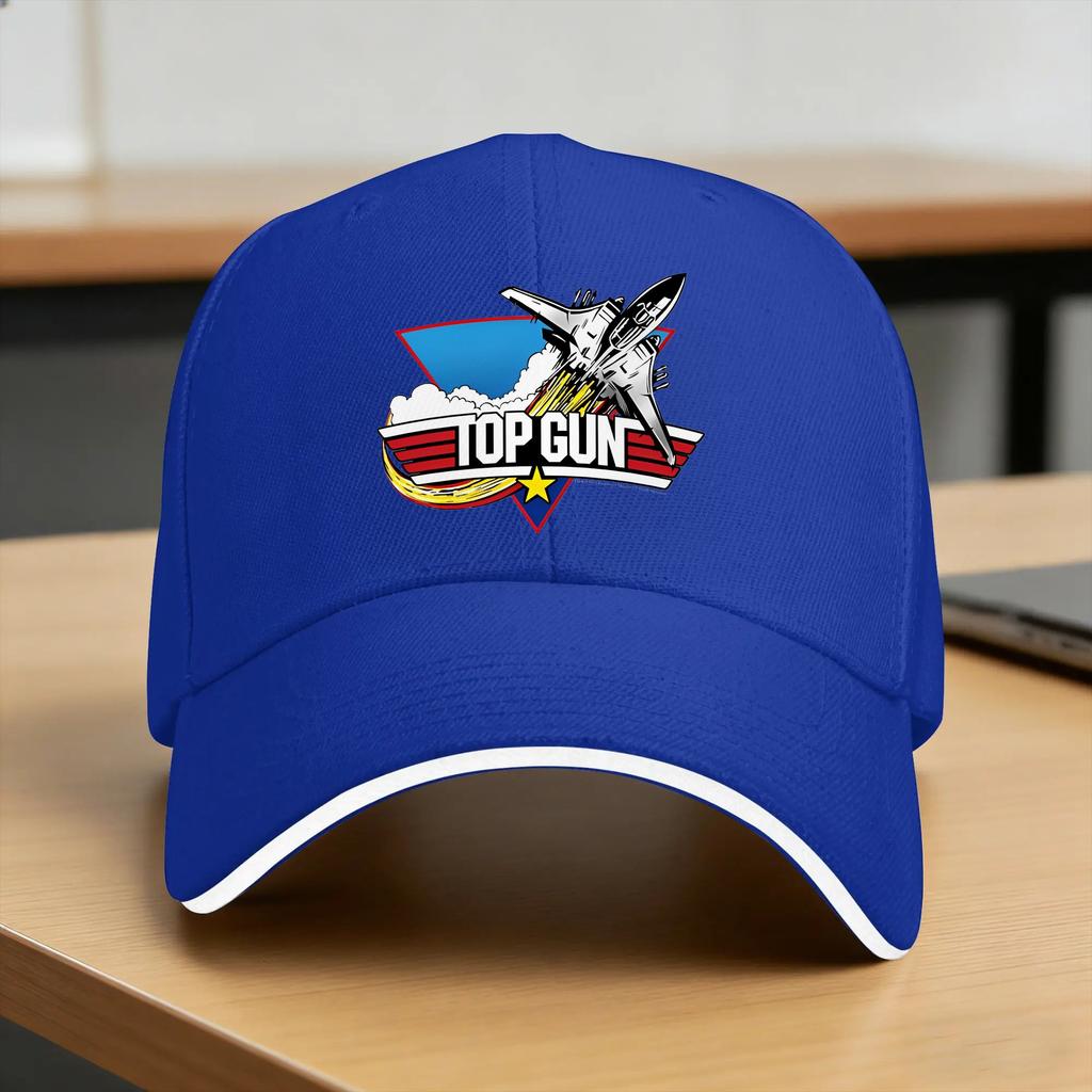 Top Gun  Casual Baseball Cap  Outdoor Sports Trucker Hat Spring Sunscreen Men Adult Fashion Snapback Cap