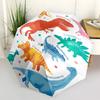 1pc Dinosaur Collection Automatic Folding Umbrella Portable Collapsible 8-Rib Umbrella for All Seasons, Casual Outdoor Accessory, B08