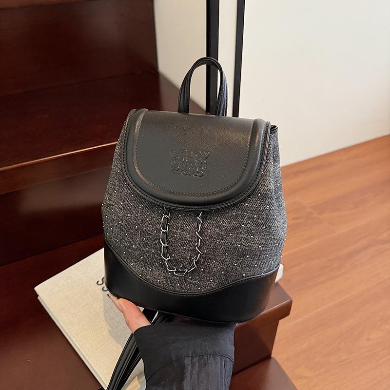 Fashion Backpack Women's New Trend Fragrant Backpack Fashion Hundred Spring Bucket Bag Commuter