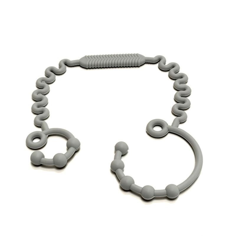 Vielseitiger Flaschenhalter für Beißringe mit Silikonband – Praktische und zuverlässige Befestigungsmöglichkeit für Beißringe am Kinderwagen oder Hochstuhl