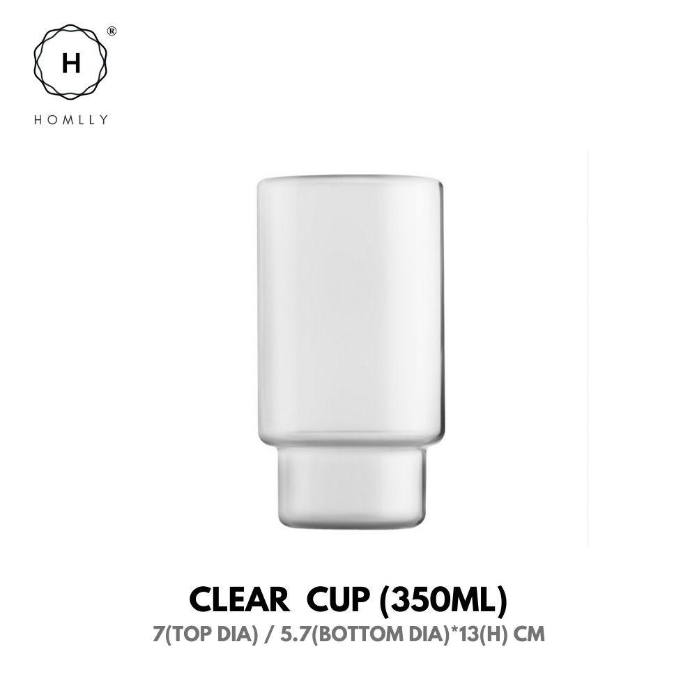 

Homlly Qutto Boro Water & Juice Carafe Jug & Cups (X2PCS) Cup Clear X2