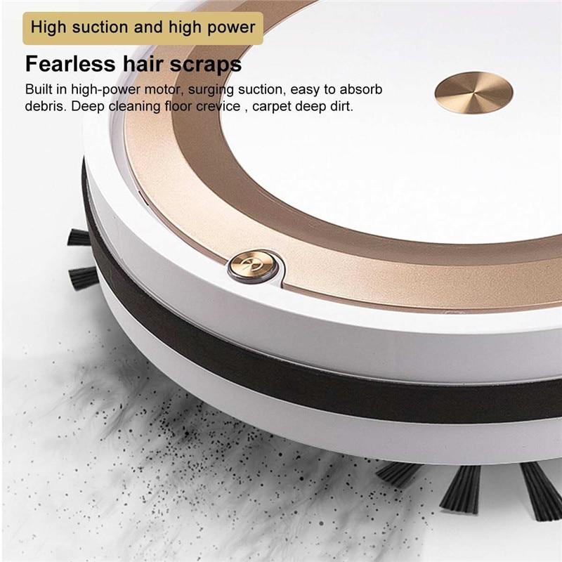 3 In 1 Intelligent Robot Robot Vacuum Cleaner Robot Vacuum Cleaner Remote Control Robot for Cleaning the Vacuum Cleaner On the Floor At Home | Vacuum