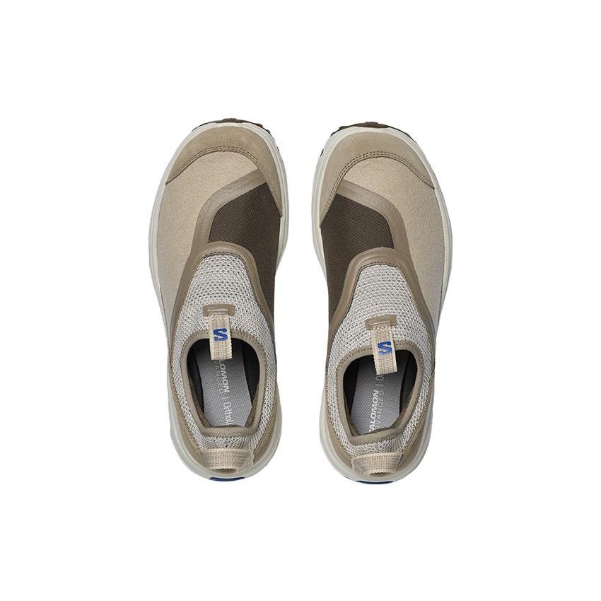 Salomon Rx Snug Winter Adventures Cushioning Slip Resistant Durable Low Top Running Shoes Men Running Shoes Beige 417064