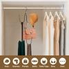 4 Hooks Baseball Cap Organizer Rotating Top Hook Hat Display Shelf Hanging Hat Rack  Bedroom