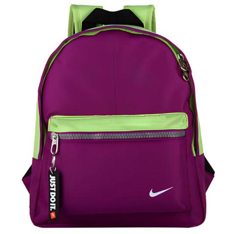 Nike Polyester Backpack Mini Unisex Purple Casual BA4606-531
