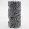 4mm Colored Cotton Rope Diy Hand-woven Tapestry Decoration Material Rope Tag Rope Colored Cotton Rope 100m