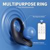 Vibrating Penis Ring for Men Male Delay Ejaculation Cock Ring Penis Massager Clitoral G Spot Stimulation Sex Toys for Couples 18+ Wearable Masturbator