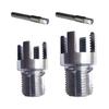 Portable Pipes Threading Tool Set With Ergonomic Hex Handle Plumbing Threading Equipment For DIY And Professional Use