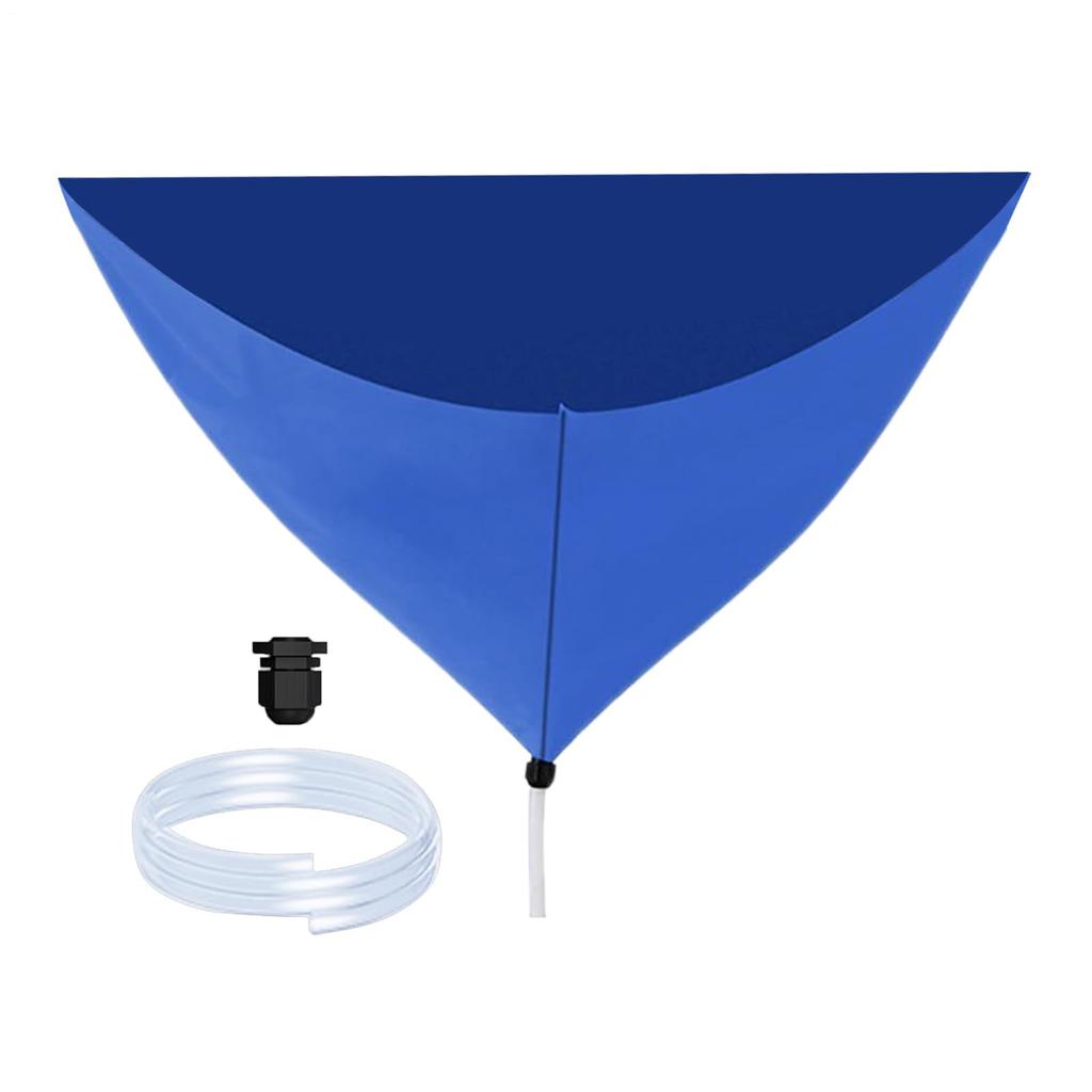 Klimaanlagen-Reinigungshülle - Split-Reinigungsset, Klimaanlagen-Wasserbeutel, AC-Reinigungstasche mit Wasserschlauch, Wandmontierte Klimaanlagen-Servicetasche für