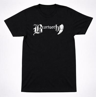 Beartooth Distressed Logo T-Shirt | Metalcore Hardcore Band Tee